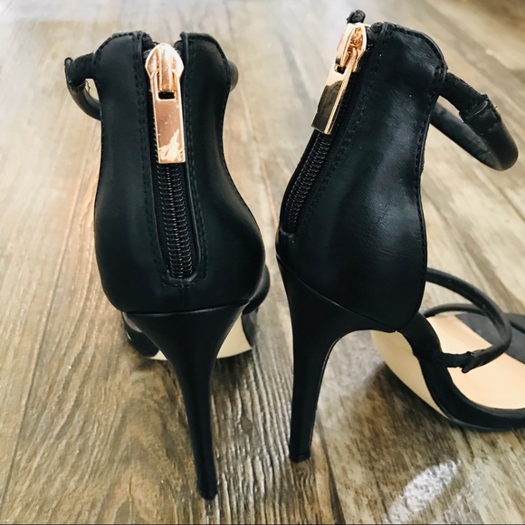 Just Fab Black Stilettos - Picture 5 of 8